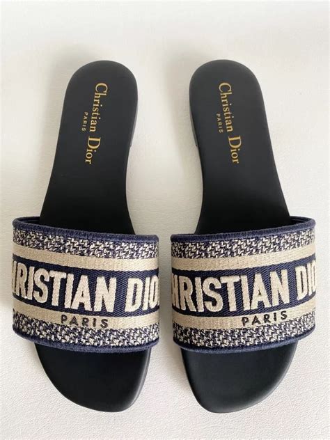 dior sandals floral|women christian Dior sandals.